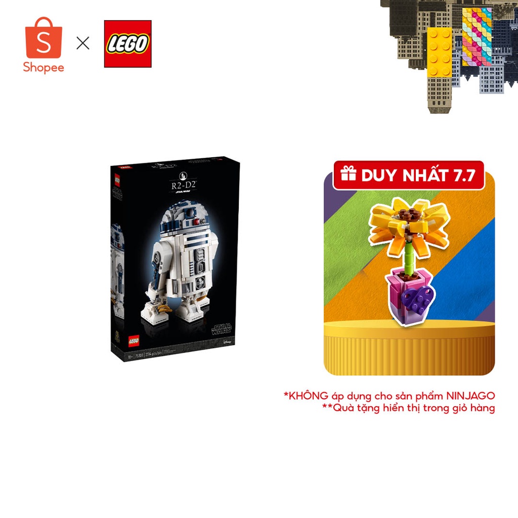 LEGO STAR WARS 75308 Robot R2-D2™ (2314 chi tiết)