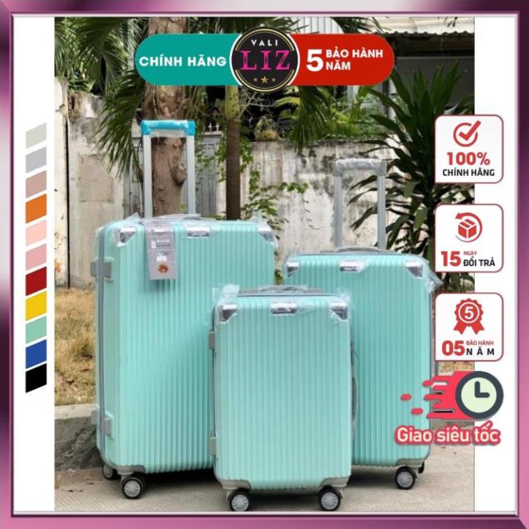 Vali kéo Cao Cấp Bo Góc Kim Loại, Chống Vỡ, Chốn Móp, Chống Trộm, Bảo hành 10 năm - MS867