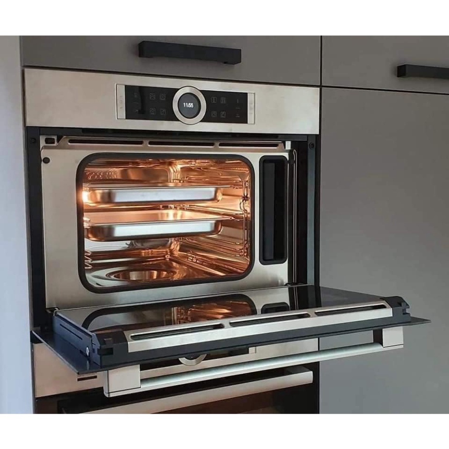 Lò Hấp Bosch CDG634AS0 Serie 8, Dung Tích 38L, Made in France, BH 12 Tháng, Bepchauau