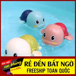 Đồ chơi nhà tắm rùa con bơi lội vặn cót ngộ nghĩnh đáng yêu cho bé