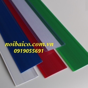 Nẹp nhựa, nẹp siêu thị, cài giá kệ hàng, nẹp băng dính