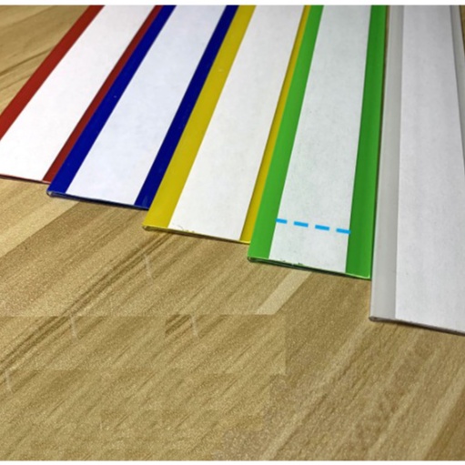 Nẹp băng dính 2 mặt rộng 3cm. Thanh cài giá siêu thị