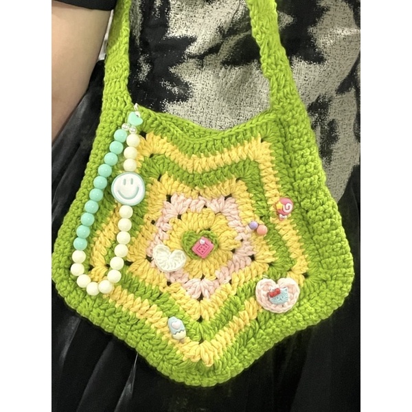 Star Bag | Túi xách hình ngôi sao phối màu phong cách y2k