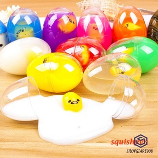 Khay cái trứng bóp nôn slime , trứng nôn kinh dị, gudetama trứng gudetama squishy