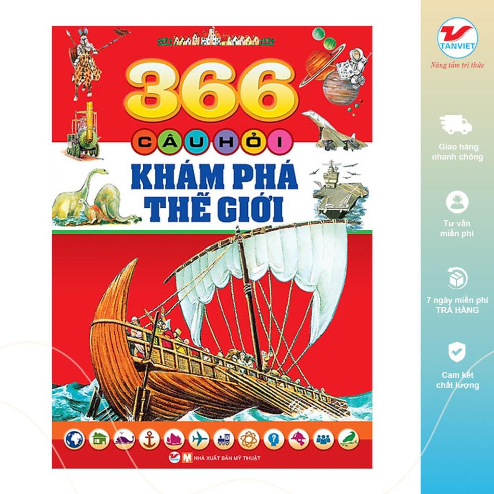 Sách - 366 Câu Hỏi Khám Phá Thế Giới (TV)