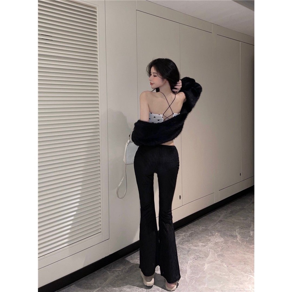 Jiashucheng Áo Hai Dây Mùa Hè Cỡ Lớn 150Kg In Họa Tiết Trái Tim Xinh Xắn Cho Nữ