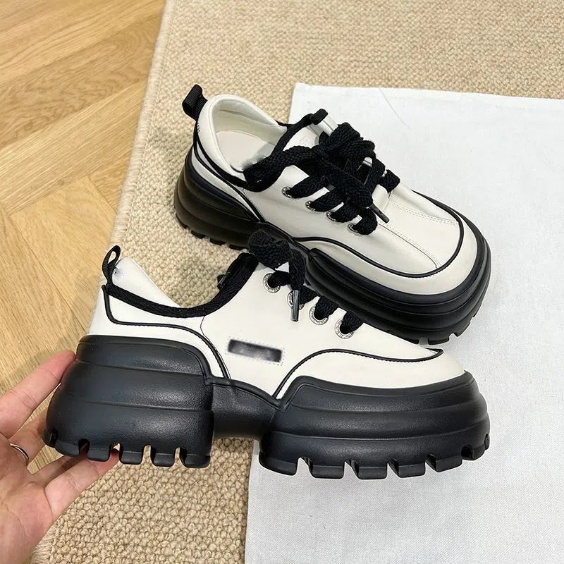 Giày Thể Thao Đế Dày Phong Cách Hong Kong Dễ Thương Thời Trang Xuân Hè Cho Nữ