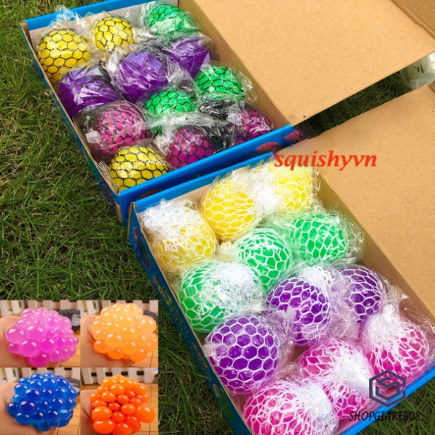Bóng Lưới Slime - Trứng Lưới Slime Xõa Stress - Stress Ball - đồ giải trí Trẻ Em