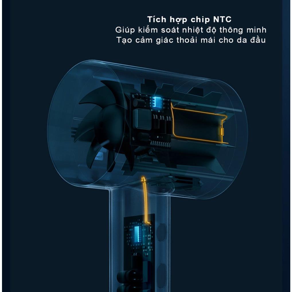 Máy sấy tóc ion Xiaomi Mijia H500 CMJ03LX cao cấp chính hãng - Minh Tín Shop