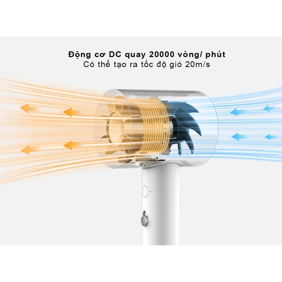 Máy sấy tóc ion Xiaomi Mijia H500 CMJ03LX cao cấp chính hãng - Minh Tín Shop