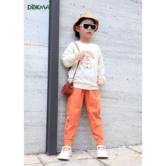 Bộ dài tay bé gái Dokma 3-7Y mã DB1142, DB1813