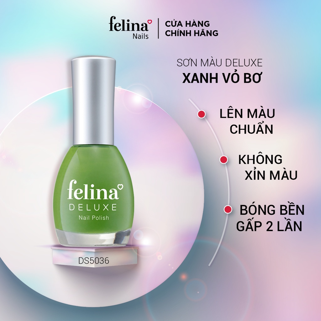 Sơn Móng Tay Felina Deluxe 16ml - Màu sắc đa dạng