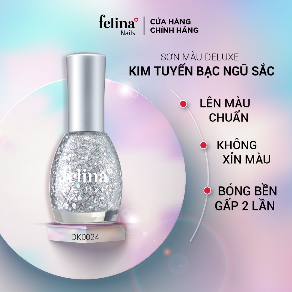 Sơn Móng Tay Felina Deluxe 16ml - Màu sắc đa dạng