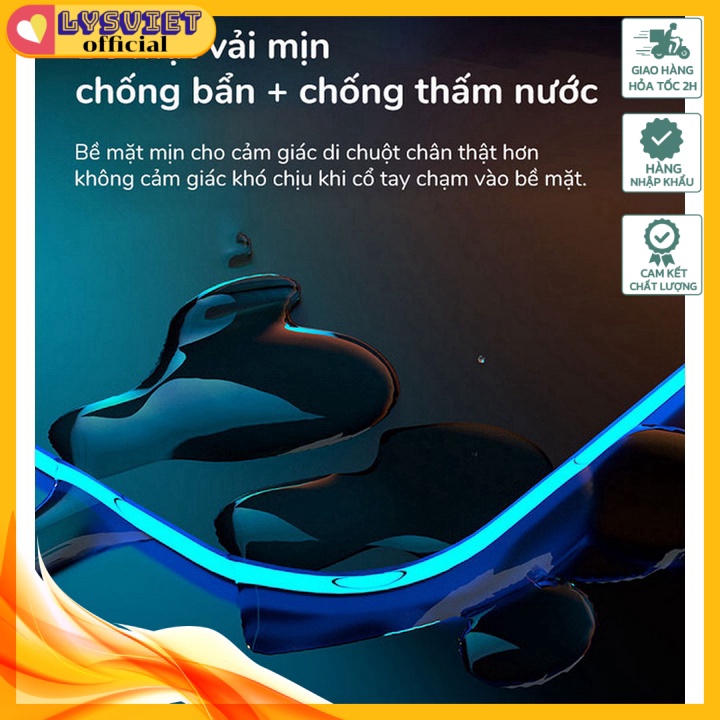 Tấm Lót Bàn Làm Việc Kiêm Sạc Không Dây Đa Năng Corfu