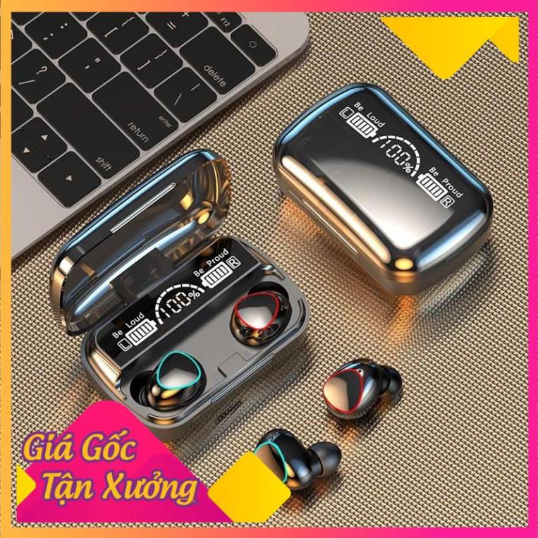 Tai nghe Bluetooth M10 Pro, Tai nghe không dây M10 Pro phiên bản nâng cấp Pin trâu, chạm cảm ứng