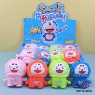 Squishy mèo con ngồi ngoan đô rê mon doraemon