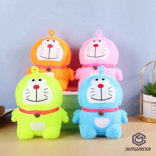 SQUISHY MÈO CON NGỒI NGOAN ĐÔ RÊ MON doraemon