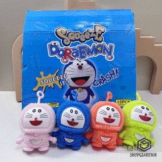 SQUISHY MÈO CON NGỒI NGOAN ĐÔ RÊ MON doraemon