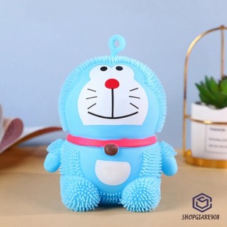 SQUISHY MÈO CON NGỒI NGOAN ĐÔ RÊ MON doraemon
