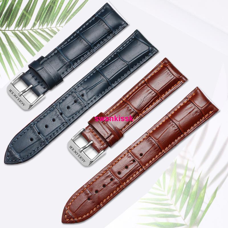 Dây Đeo Thay Thế Cho Đồng Hồ agelocer 20 14 Bằng Thép Không Gỉ 0704