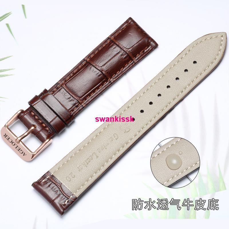 Dây Đeo Thay Thế Cho Đồng Hồ agelocer 20 14 Bằng Thép Không Gỉ 0704