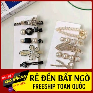 Set 6 kẹp tóc tiểu thư sang chảnh