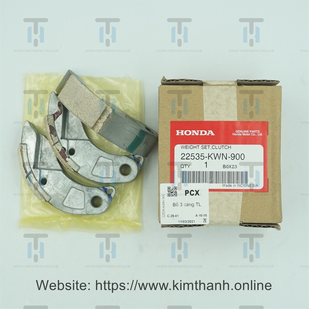 Bố 3 càng - Không đế PCX Honda Thailand _ 22535-KWN-900, 22535-K35-V00