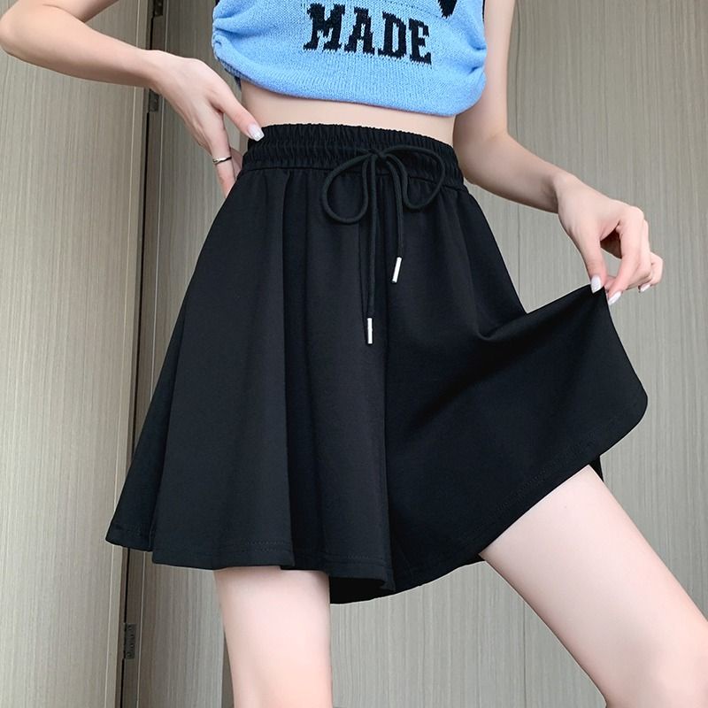 Jiashucheng Quần Short Thể Thao Lưng Thun Dáng Chữ a Thời Trang Mùa Hè Hàng Mới