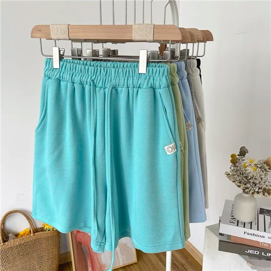 Jiashucheng Quần Short Thể Thao Dáng Rộng Phong Cách Hàn Quốc Thời Trang Mùa Hè Cho Nữ