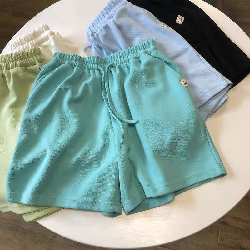 Jiashucheng Quần Short Thể Thao Dáng Rộng Phong Cách Hàn Quốc Thời Trang Mùa Hè Cho Nữ