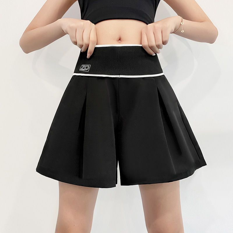 Jiashucheng Quần Short Thể Thao Lưng Cao Dáng Ôm Chống Lóa Chất Liệu Thoáng Khí Nhanh Khô Thời Trang Mùa Hè Cho Nữ