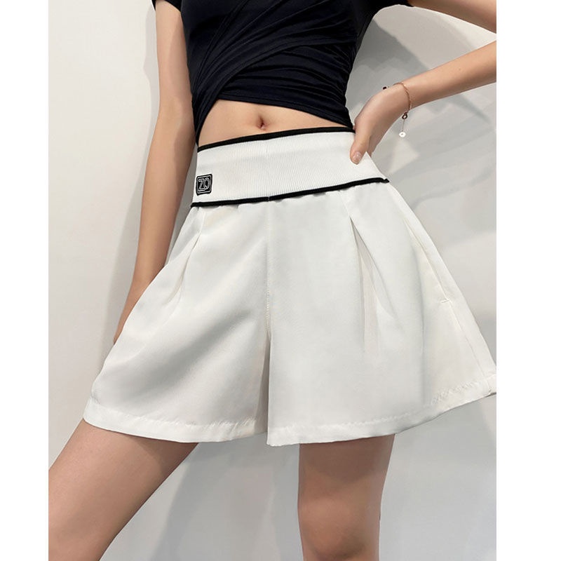 Jiashucheng Quần Short Thể Thao Lưng Cao Dáng Ôm Chống Lóa Chất Liệu Thoáng Khí Nhanh Khô Thời Trang Mùa Hè Cho Nữ