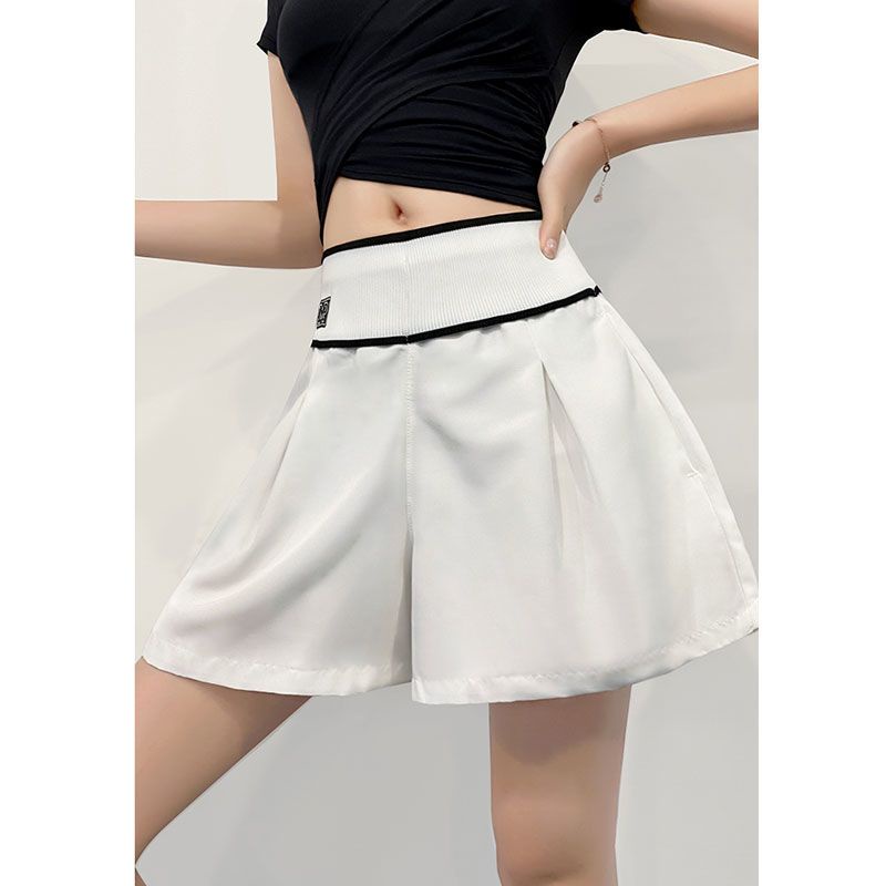 Jiashucheng Quần Short Thể Thao Lưng Cao Dáng Ôm Chống Lóa Chất Liệu Thoáng Khí Nhanh Khô Thời Trang Mùa Hè Cho Nữ