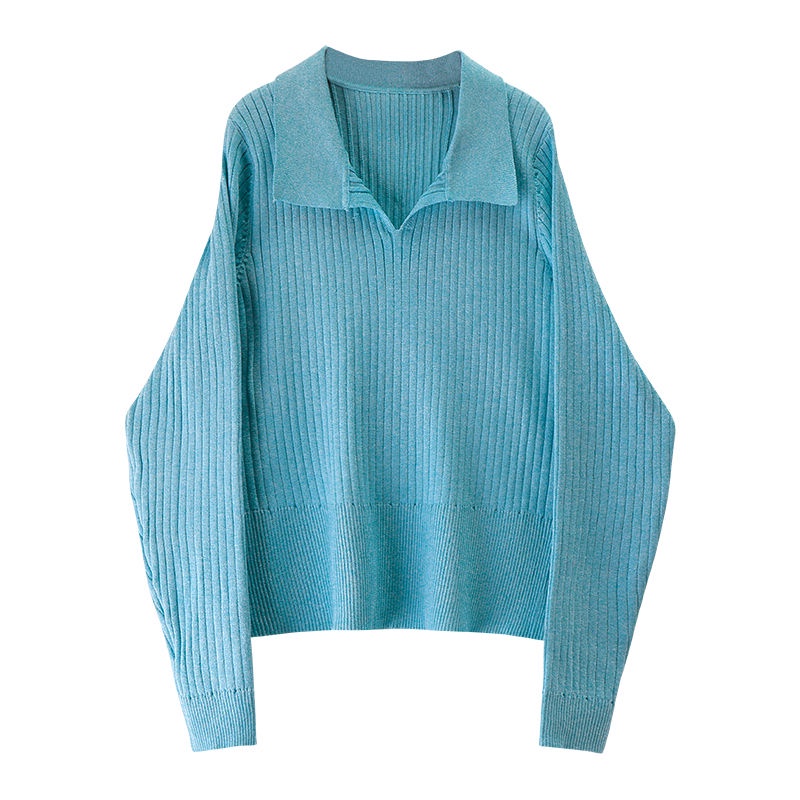 Jiashucheng Áo Thun polo Dệt Kim Tay Dài Dáng Rộng Phong Cách Thời Trang Mùa Hè Mới Cho Nữ