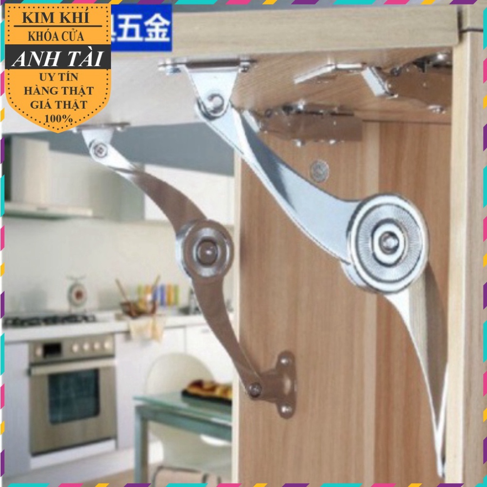 Tay Nâng Hạ Cánh Tủ Hình Compa, tay nâng cánh tủ cao cấp trợ lực 20kg có giảm chấn loại đẹp