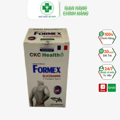 Glucosamin tái tạo sụn khớp ,lọ 60 viên,nhập khẩu Pháp