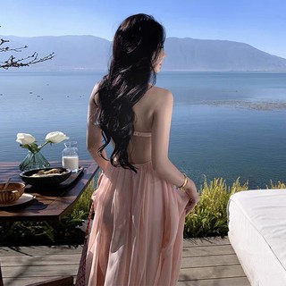 Maxi xẻ đùi tag đá tiểu thư