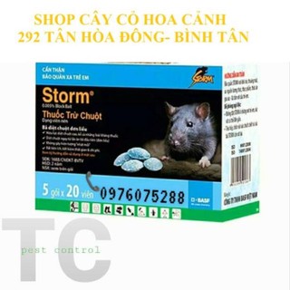 Thuốc Diệt Chuột Storm gói 20 viên chính hãng Basf Se hiệu quả