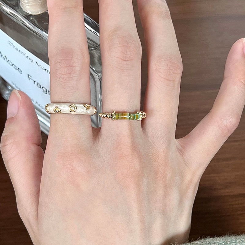 Nhẫn Hở Hình Thỏ Đính Ngọc Trai