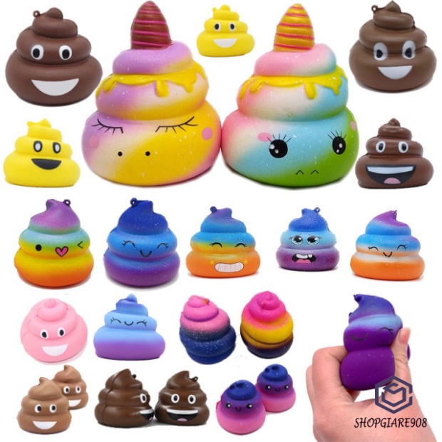 Squishy cục shit loại mềm dẻo⚡ HOT TREND ⚡ Squishy Mochi Cute, đồ giải trí nghỉ ngơi xinh đẹp tiêu tan mệt mỏi slam s