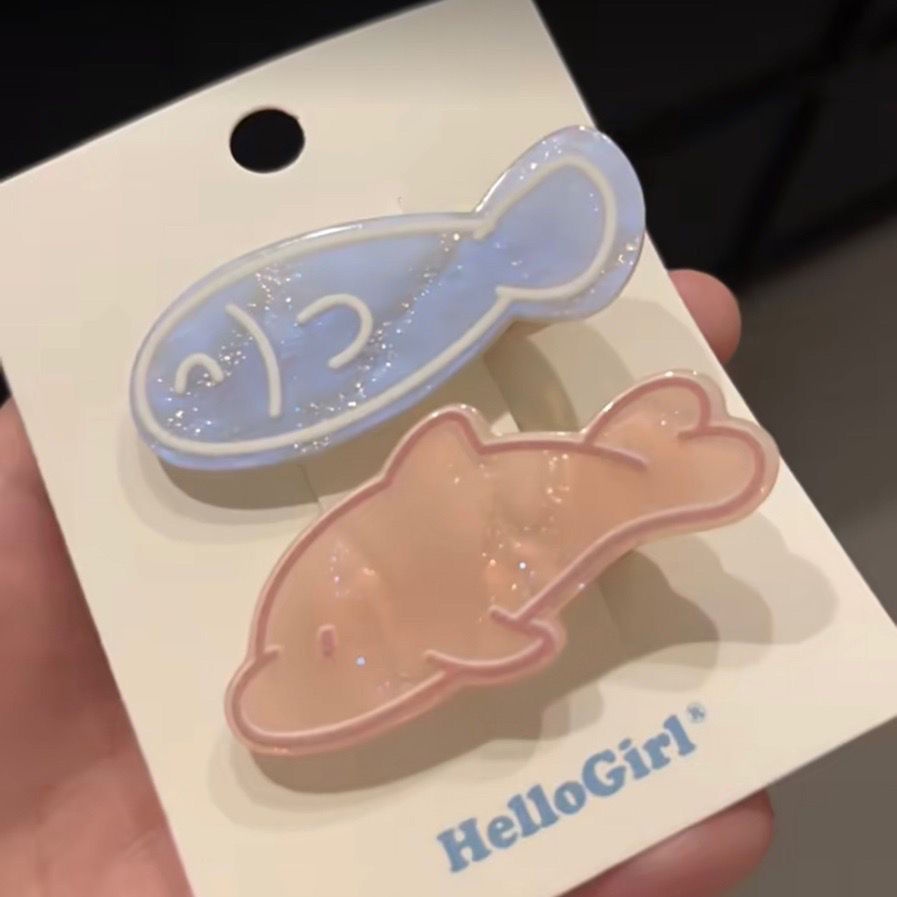 Kẹp Tóc Hình Cá Nhỏ Dễ Thương Thời Trang Mùa Hè Cho Nữ