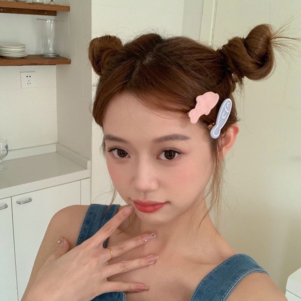 Kẹp Tóc Hình Cá Nhỏ Dễ Thương Thời Trang Mùa Hè Cho Nữ