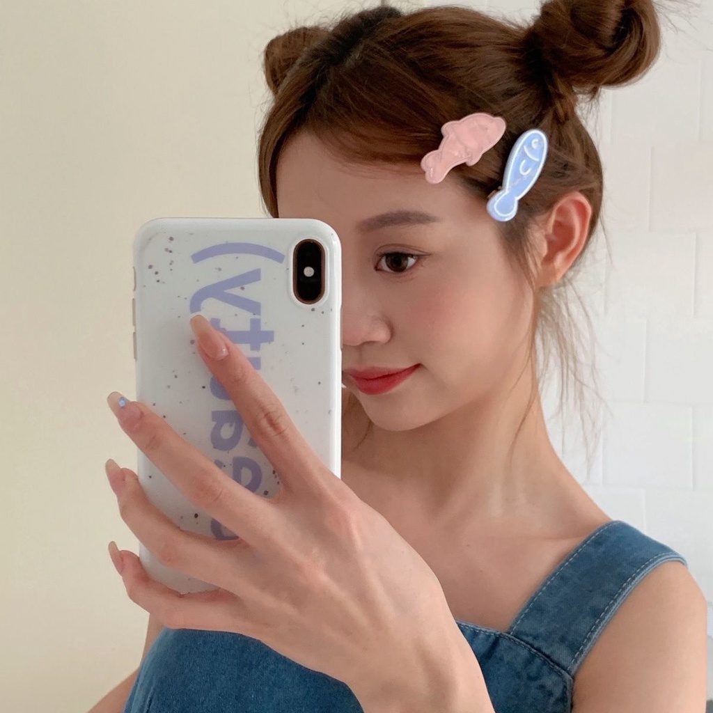 Kẹp Tóc Hình Cá Nhỏ Dễ Thương Thời Trang Mùa Hè Cho Nữ