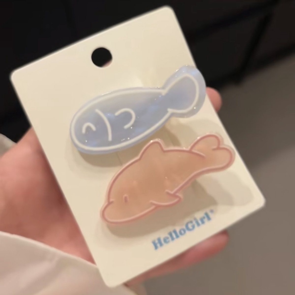 Kẹp Tóc Hình Cá Nhỏ Dễ Thương Thời Trang Mùa Hè Cho Nữ