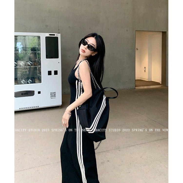 Đầm Dáng Chữ a Không Tay Thiết Kế Mới Quyến Rũ Thời Trang Mùa Hè Dành Cho Nữ