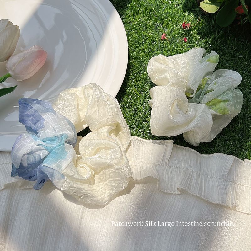 Dây Buộc Tóc Lưới Màu Sắc Xinh Xắn Hợp Thời Trang Mùa Hè Cho Nữ