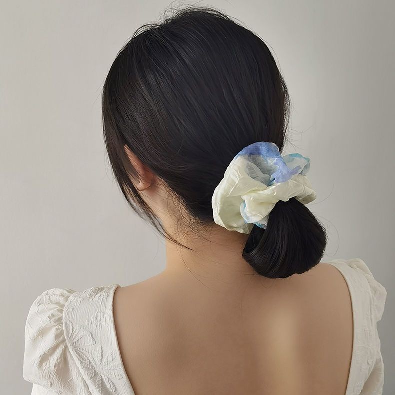 Dây Buộc Tóc Lưới Màu Sắc Xinh Xắn Hợp Thời Trang Mùa Hè Cho Nữ