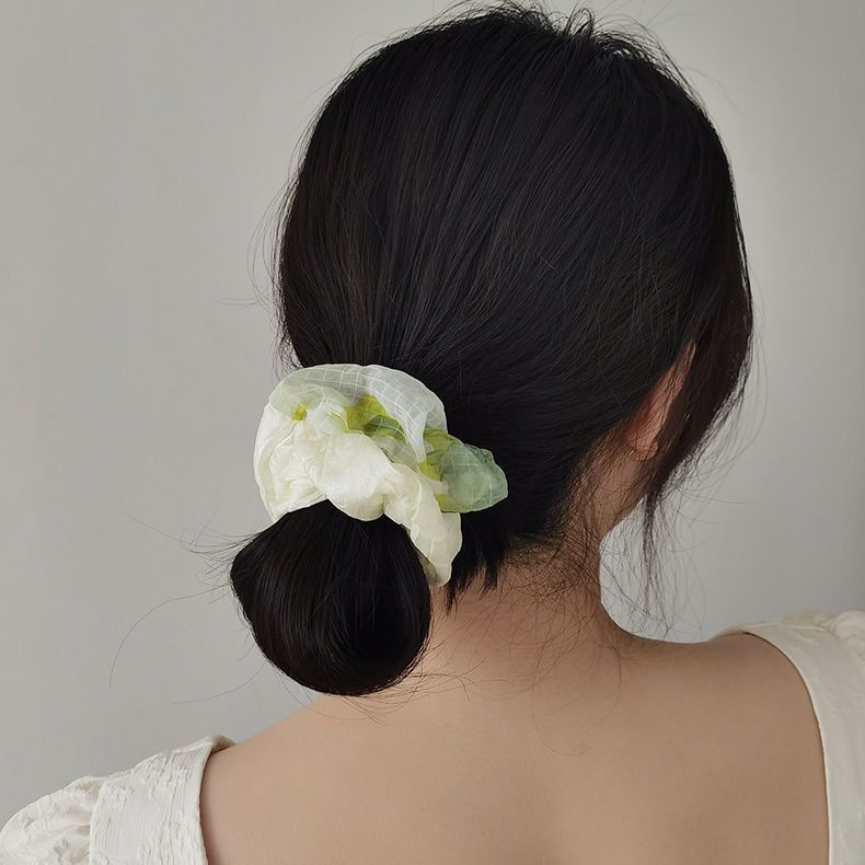 Dây Buộc Tóc Lưới Màu Sắc Xinh Xắn Hợp Thời Trang Mùa Hè Cho Nữ