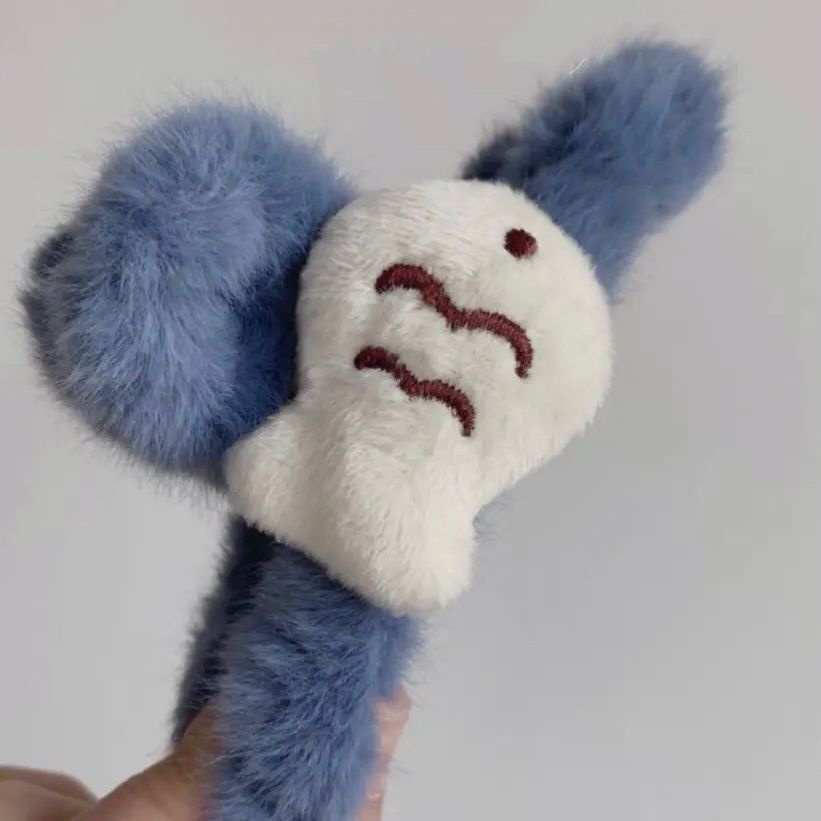 Kẹp Tóc Cá Mập Nhồi Bông Màu Xanh Dương Cỡ Lớn Dễ Thương Thời Trang 2022 Cho Bạn Gái