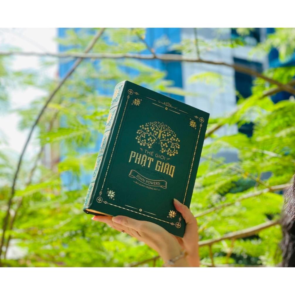 Sách Thế giới Phật Giáo - Ấn Bản Giới Hạn Bìa Da - John Powers